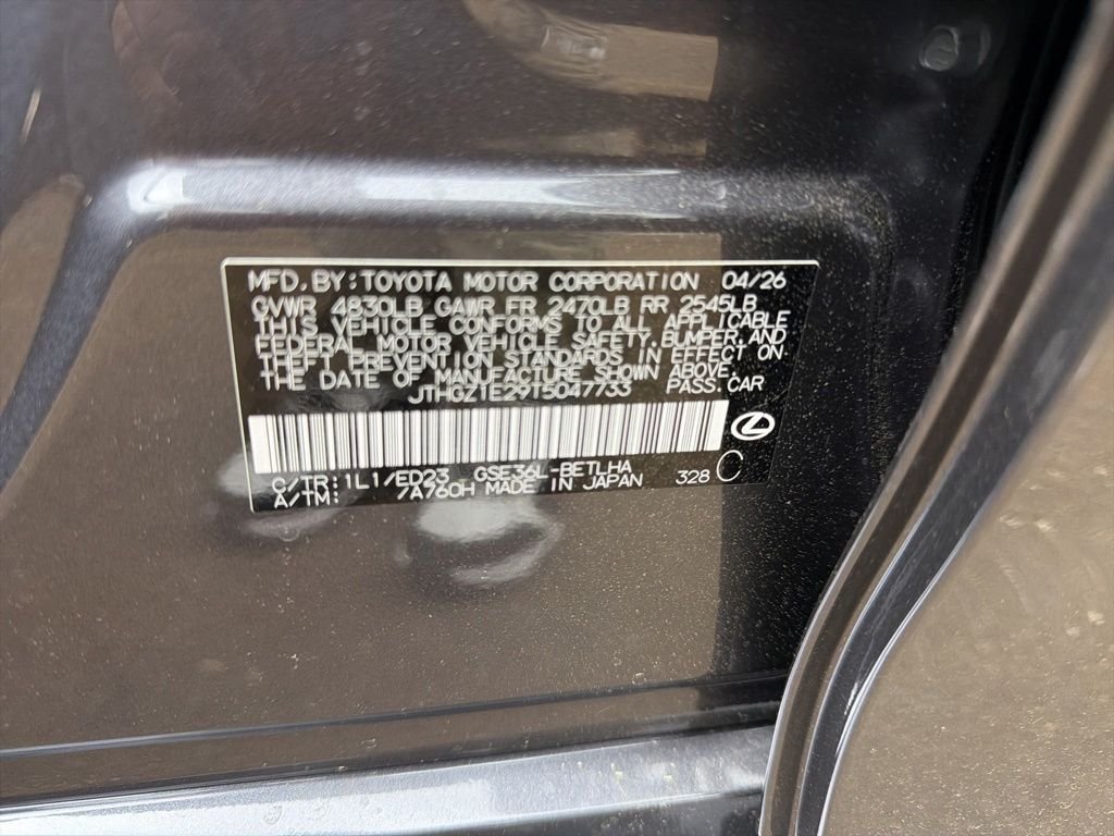 New 2026 Cloudburst Gray Lexus  350 F SPORT AWD image 7