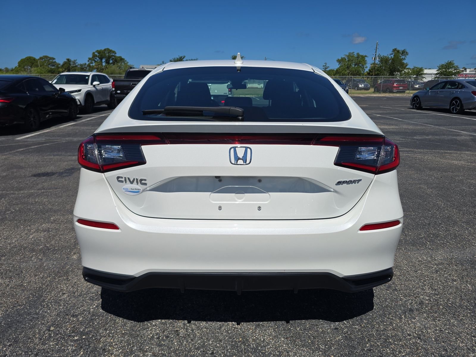 Certified Used 2025 White Honda Sport image 5
