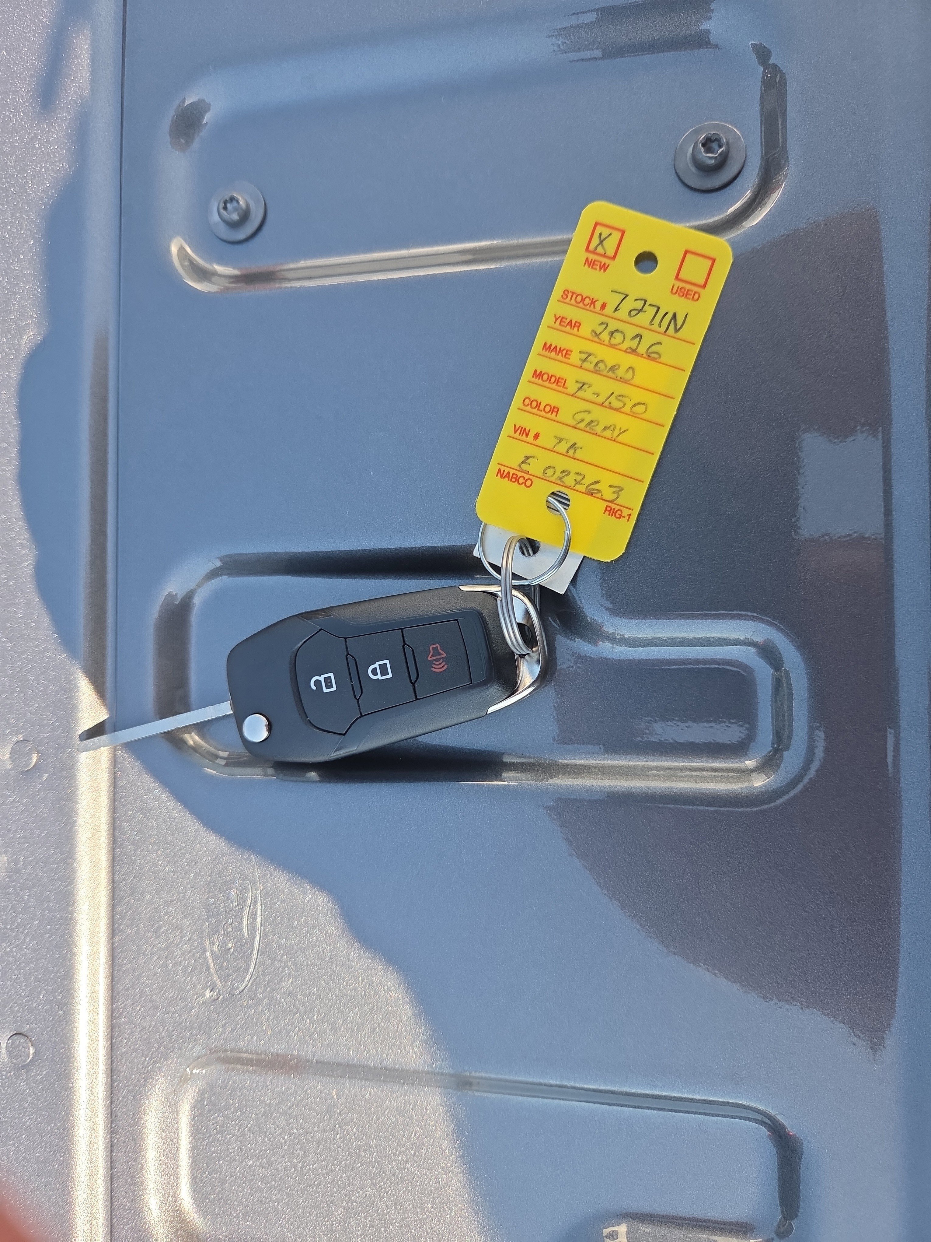 New 2026 Carbonized Gray Metallic Ford XLT image 21