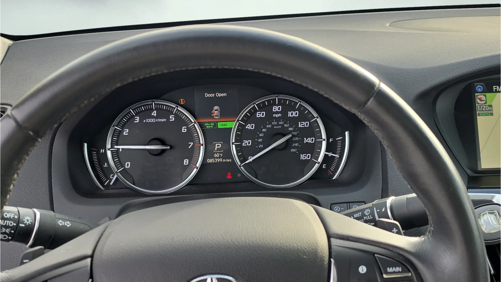 Used 2015 White Acura Tech image 16