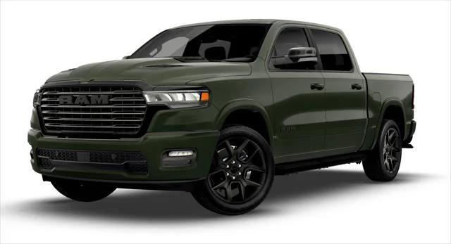 New 2026 Serrano-Green Metallic Exterior Paint RAM Laramie image 27