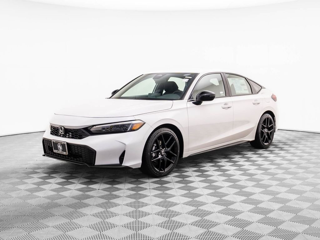 New 2026 Platinum White Pearl Honda Sport image 1