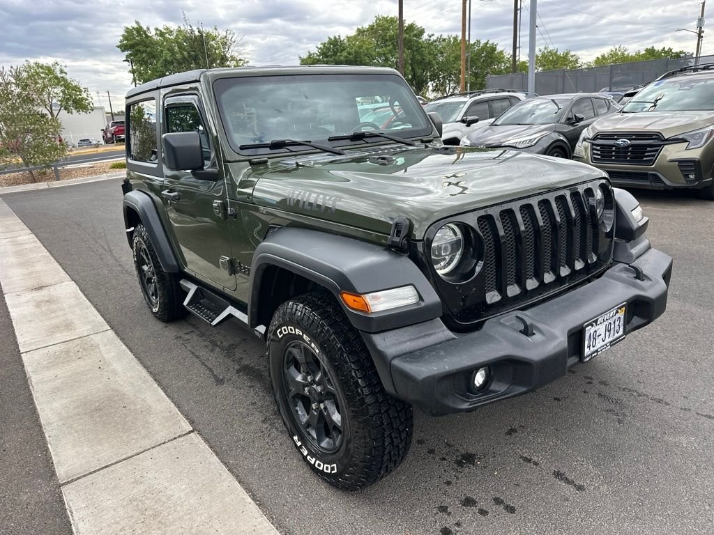 Used 2020 Green Jeep Sport image 3