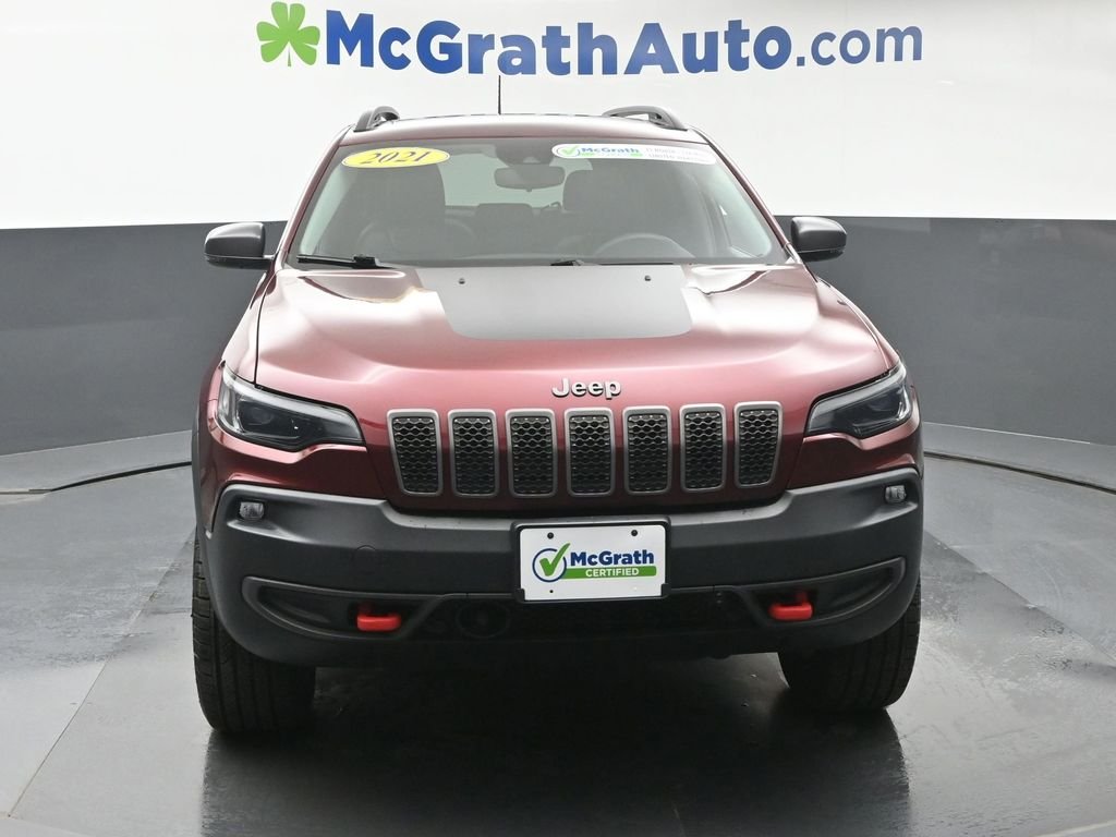 Used 2021 Red Jeep Trailhawk image 5