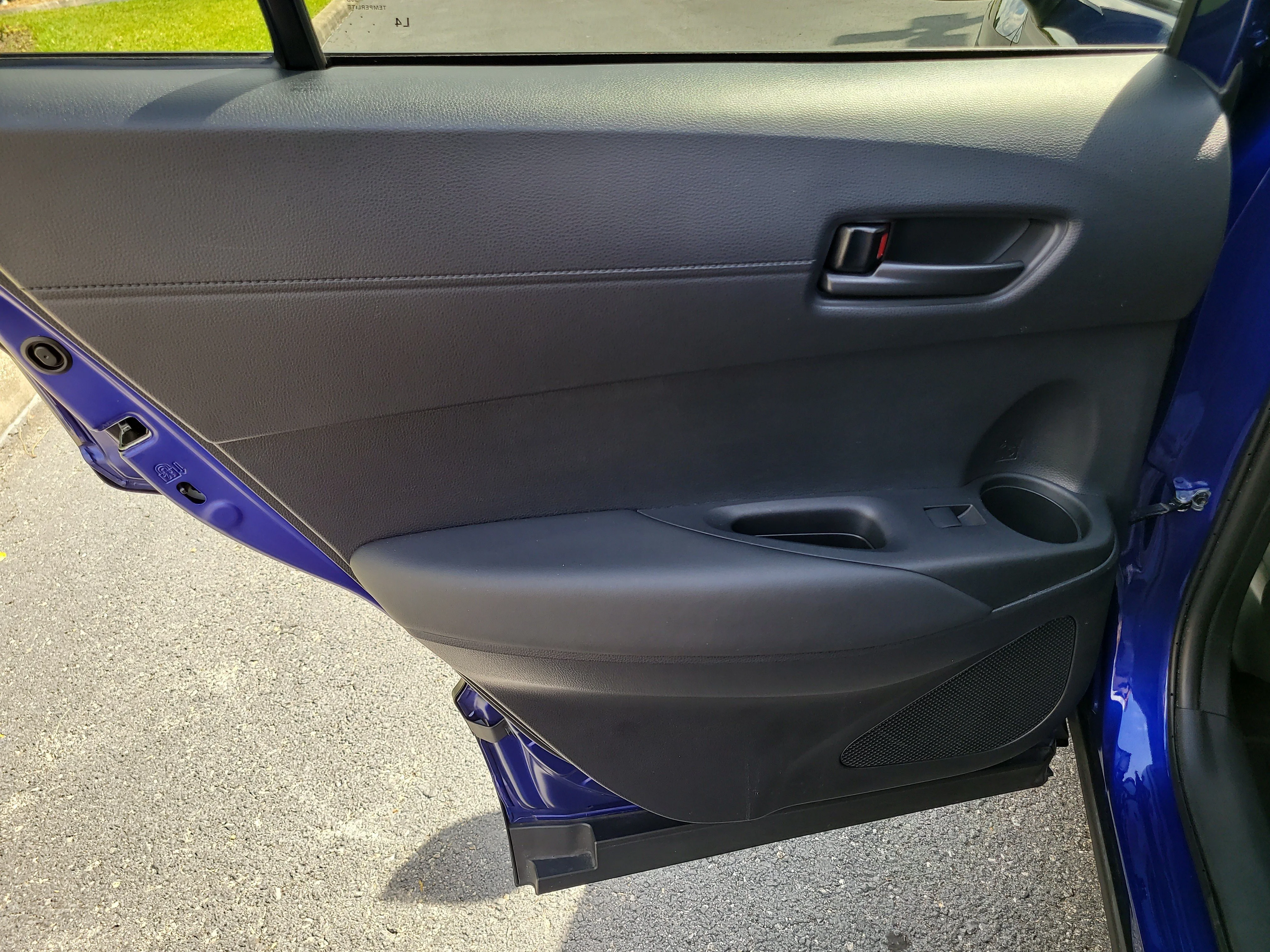 Used 2025 Blue Crush Metallic Toyota LE image 11