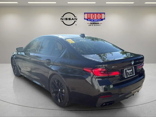 Used 2023 Black Sapphire Metallic BMW M550i xDrive image 4