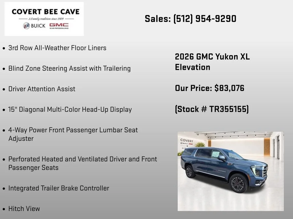 New 2026 Downpour Metallic GMC Elevation image 37