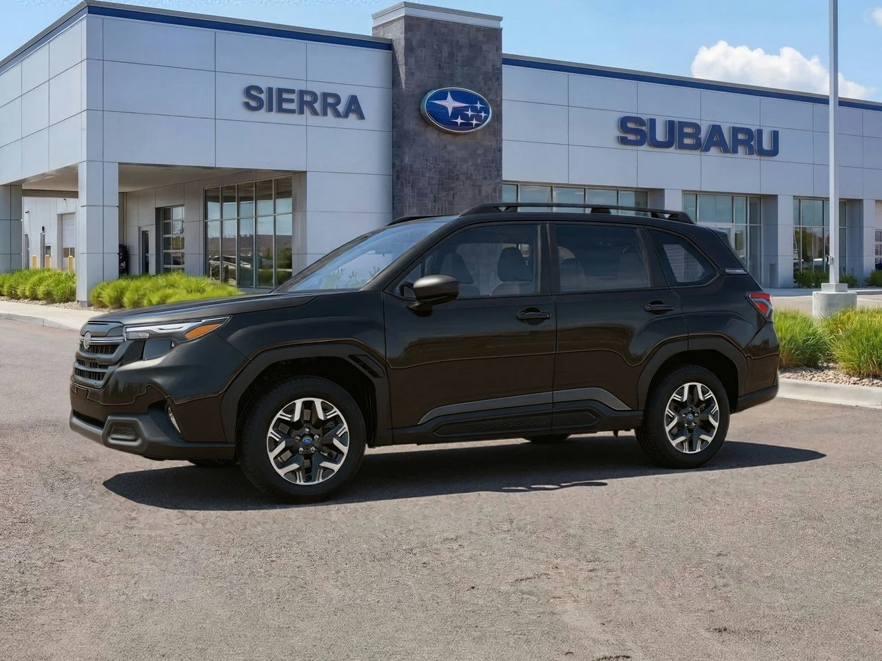 New 2026 Crystal Black Silica Subaru Premium image 2