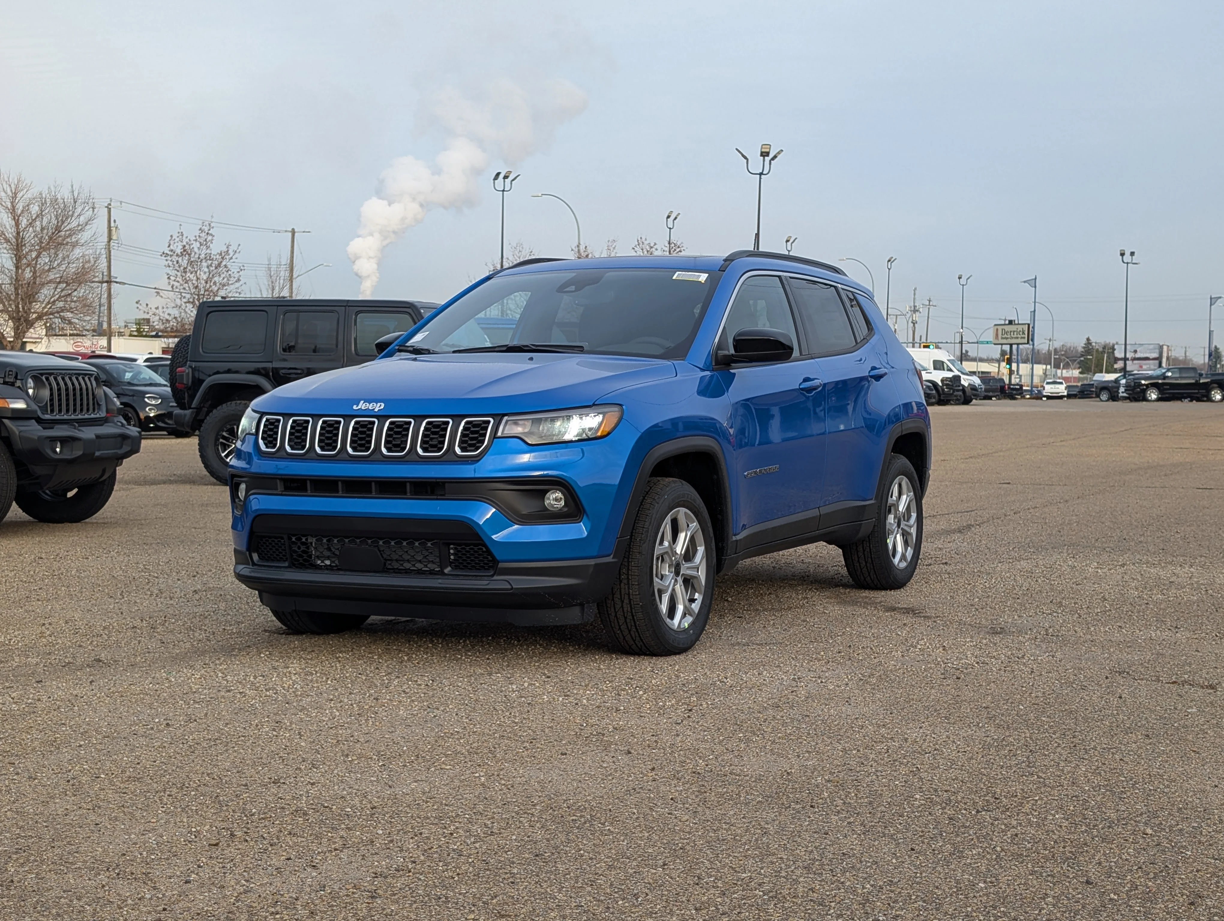 New 2026 Laser Blue Pearl Jeep North image 2