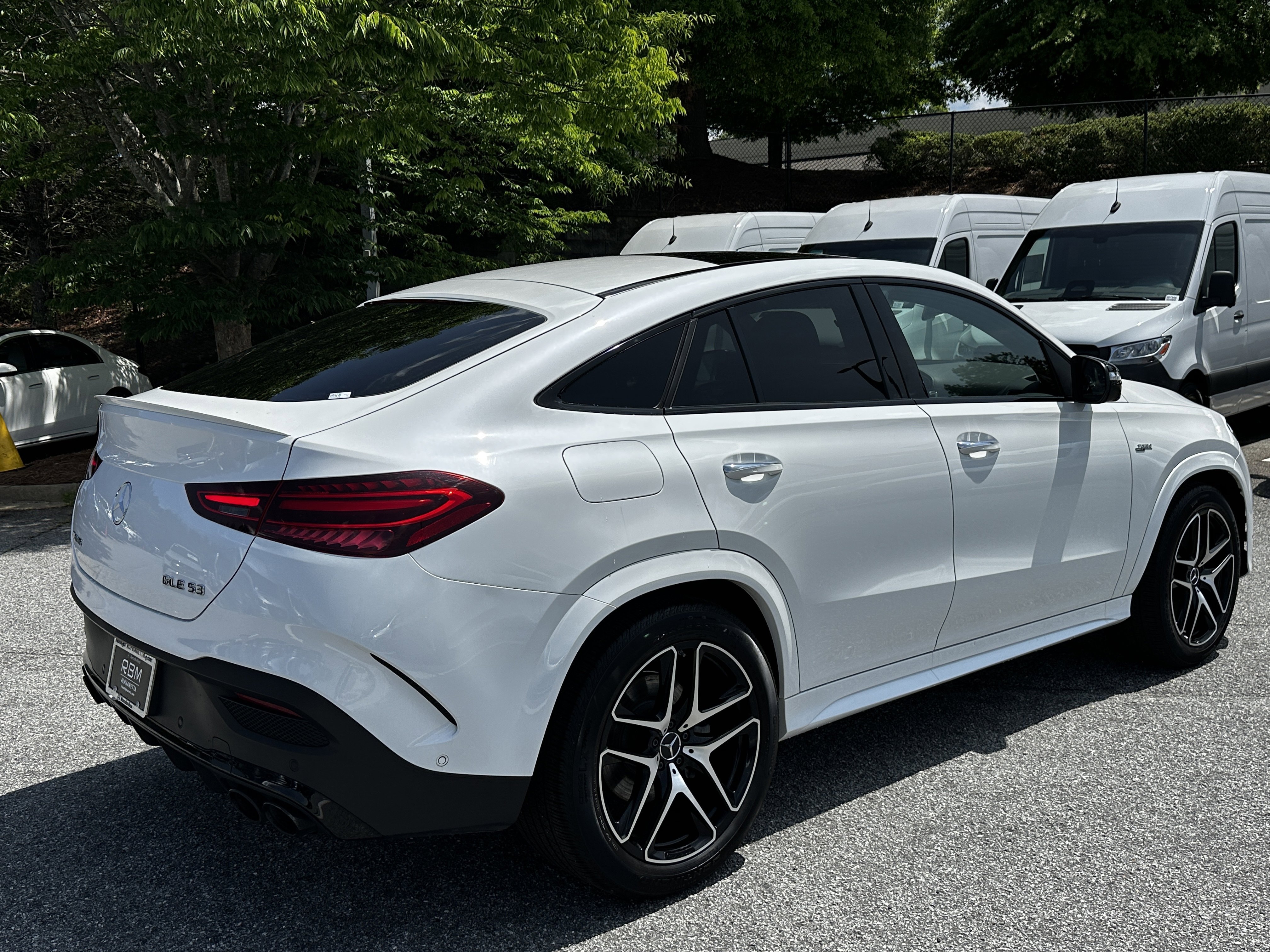 Certified Used 2025 White Mercedes-Benz AMG® GLE 53 image 8