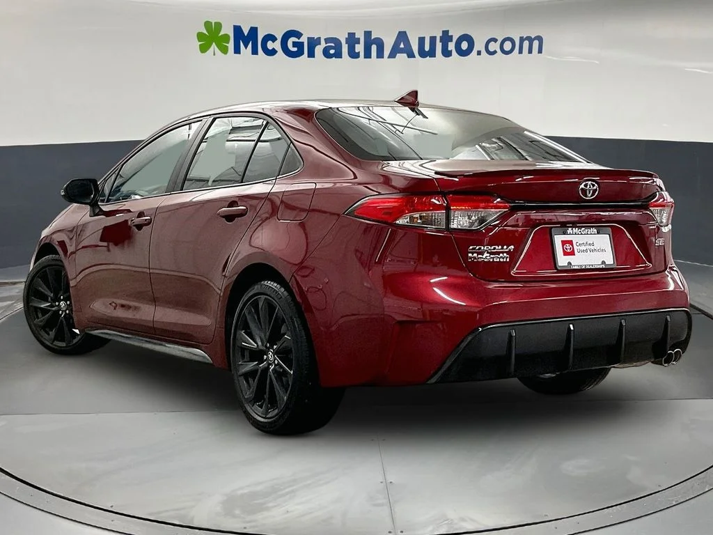 Certified Used 2023 Red Toyota SE image 3