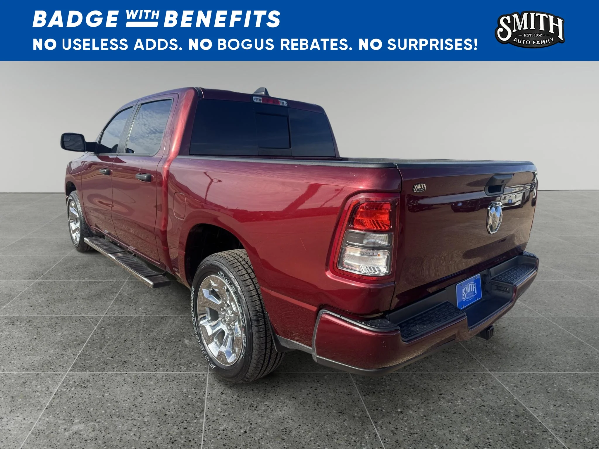 Used 2023 Delmonico Red Pearlcoat Ram Tradesman image 6
