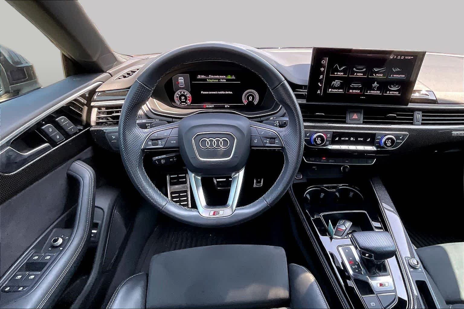 Used 2022 Mythos Black Metallic Audi Premium Plus image 6