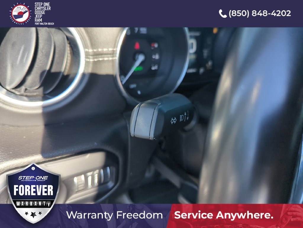 Used 2022 Gray Jeep Unlimited Sahara 4xe image 18