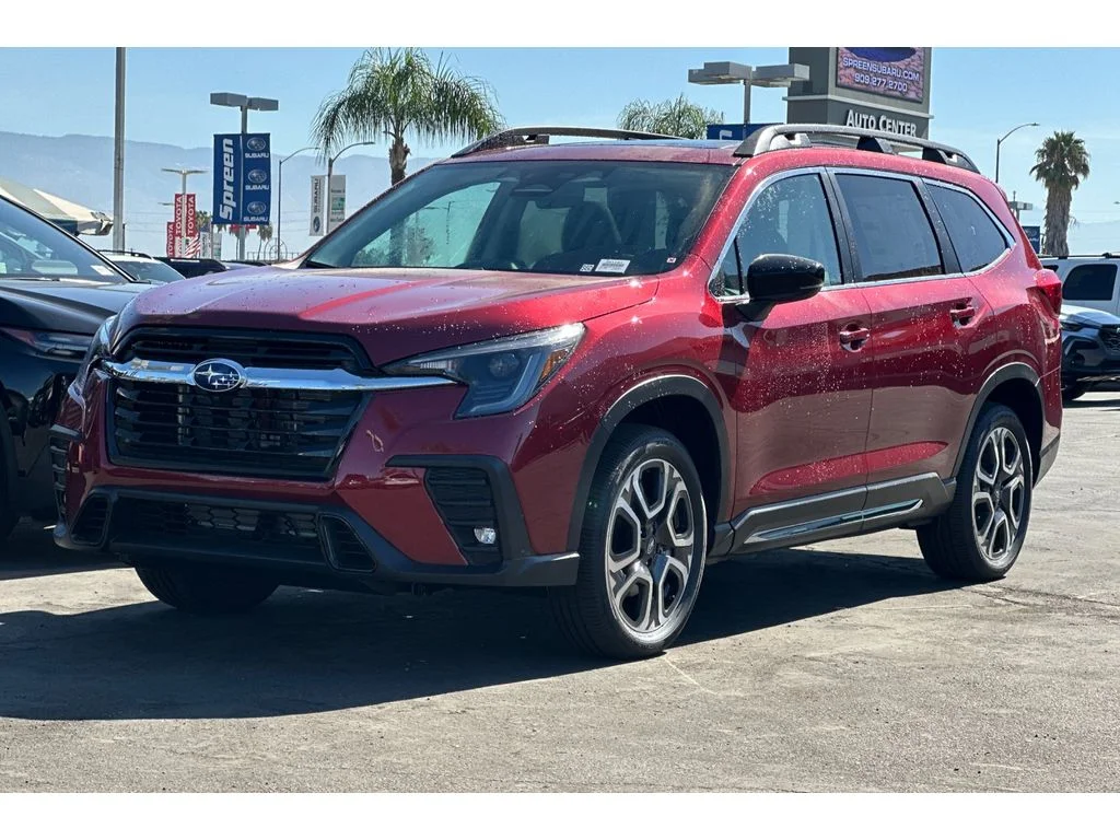 New 2026 CRIMSON RED PEARL Subaru Limited 7-Passenger image 8