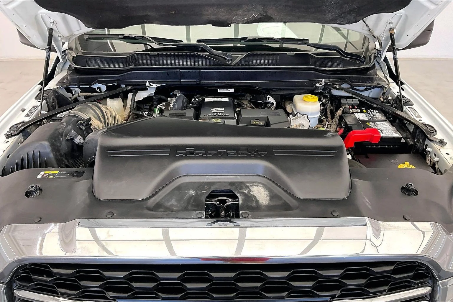 Used 2024 Bright White Clearcoat Ram Big Horn image 9