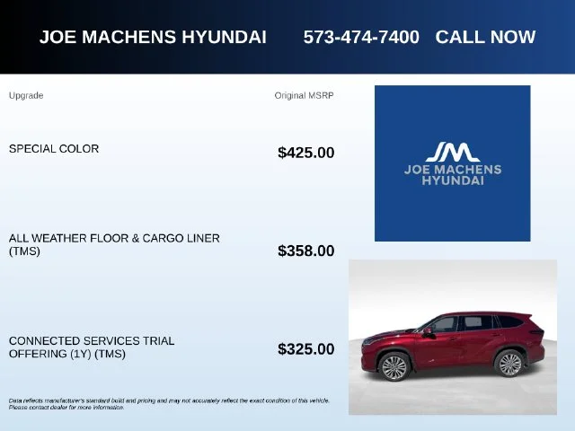 Used 2024 Red Toyota Platinum image 5