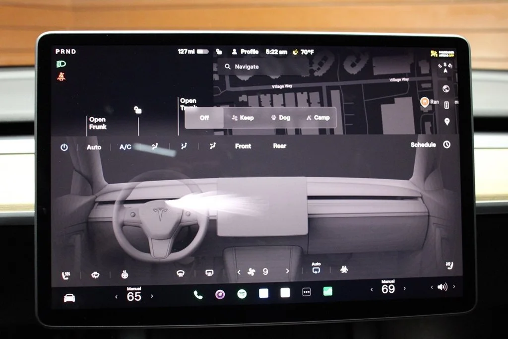 Used 2022 Pearl White Multi-Coat Tesla Performance image 19