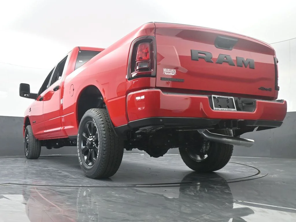 New 2026 Flame Red Clear-Coat Exterior Paint RAM Big Horn image 52
