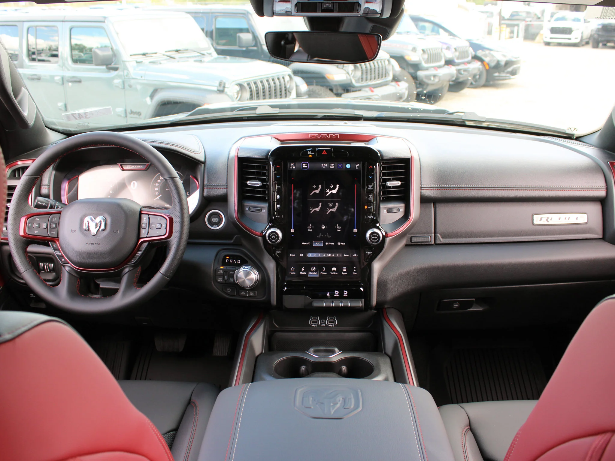 New 2026 Tan RAM Rebel* Crew Cab 4x4, HEMI V8 image 15