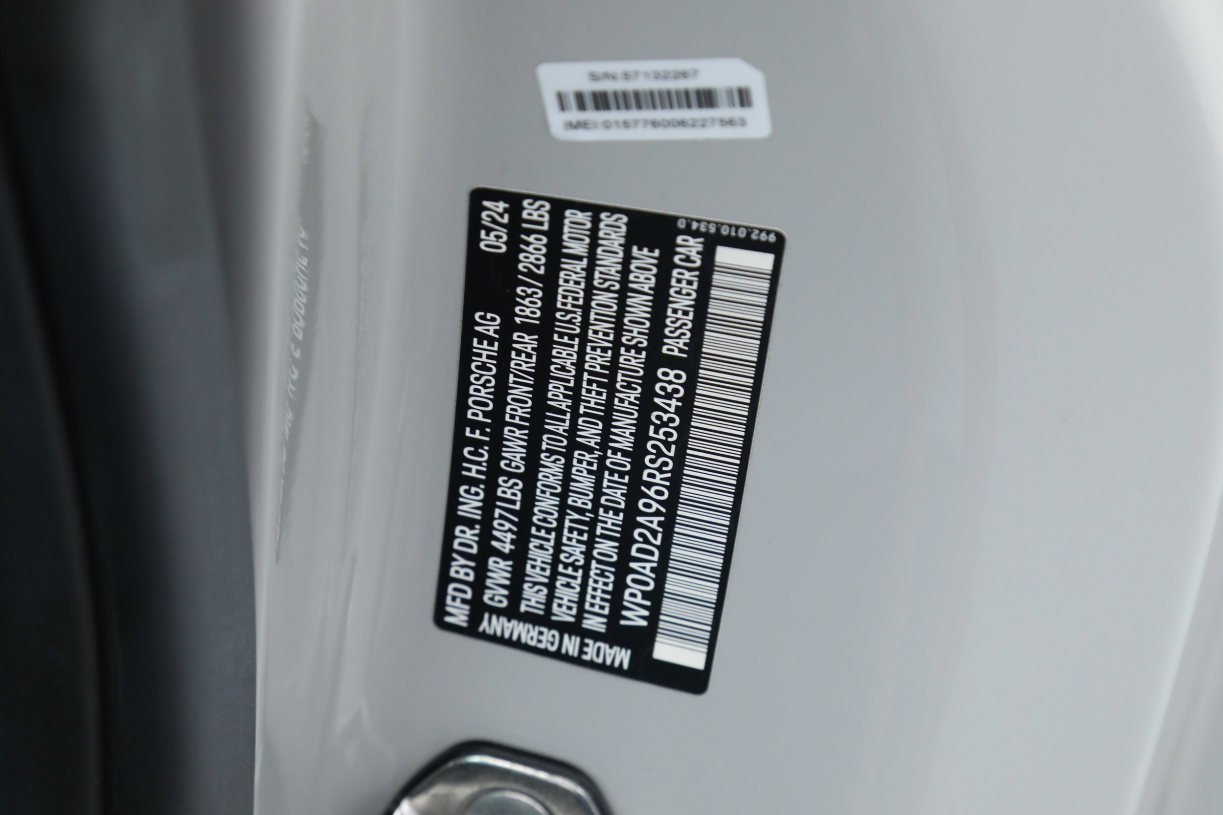Used 2024 Gray Porsche Turbo Coupe image 37