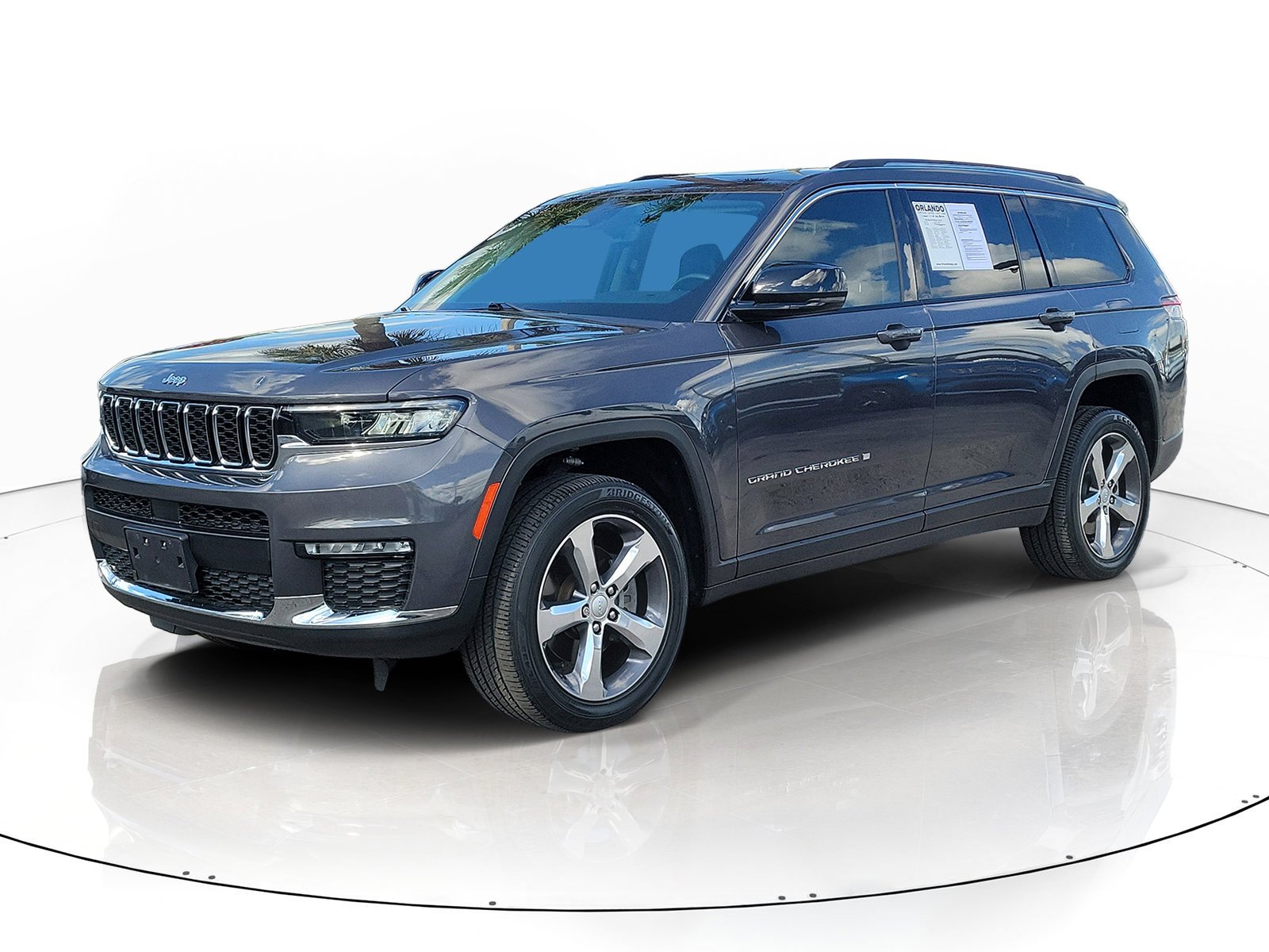Used 2022 Baltic Gray Metallic Clearcoat Jeep Limited image 2