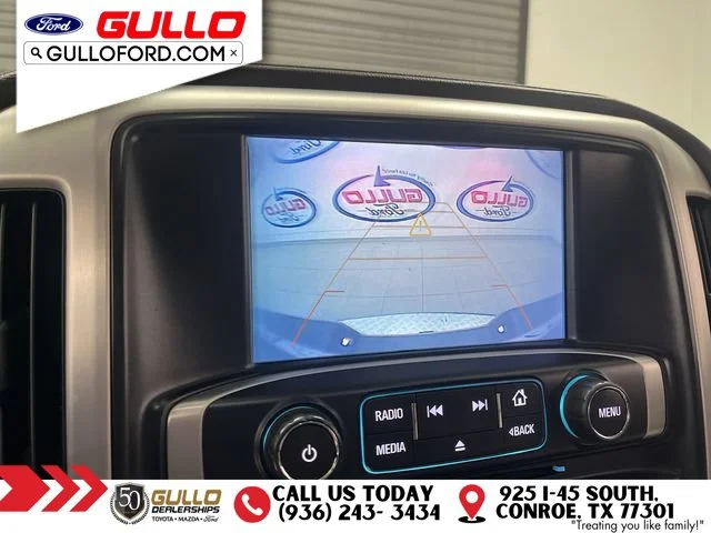 Used 2018 Stone Blue Metallic GMC SLT image 26