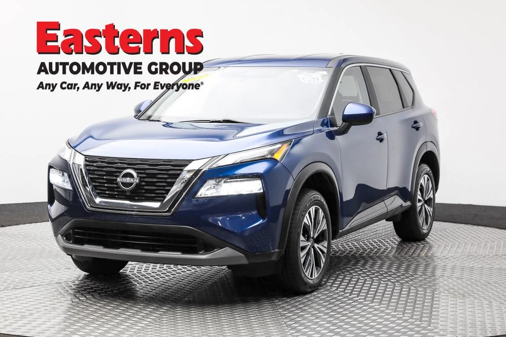 Used 2023 Blue Nissan SV image 1