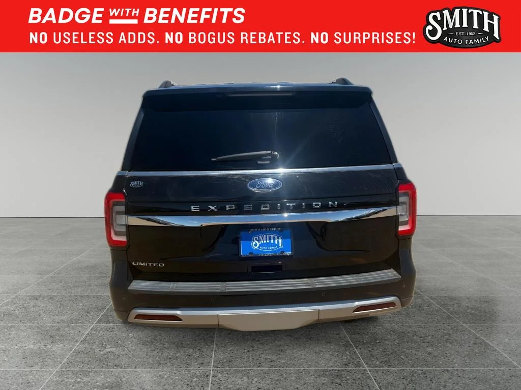 Certified Used 2023 Agate Black Metallic Ford Limited image 5