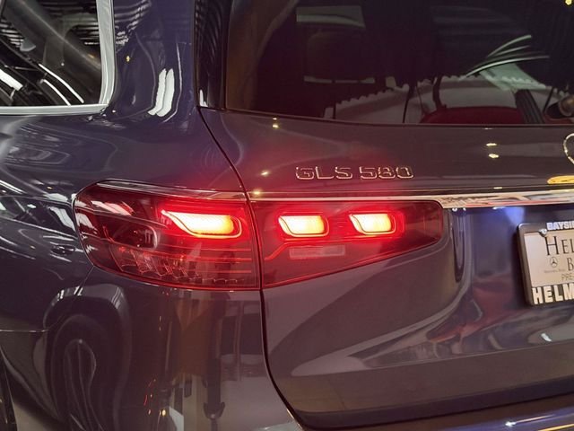 Certified Used 2024 Blue Mercedes-Benz GLS 580 image 17