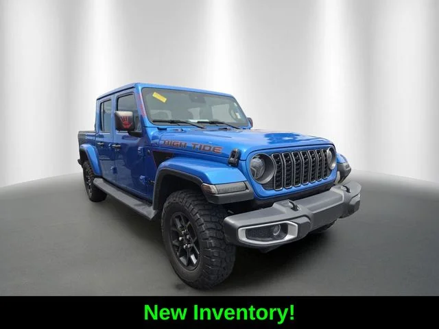 Certified Used 2025 Blue Jeep High Tide image 1