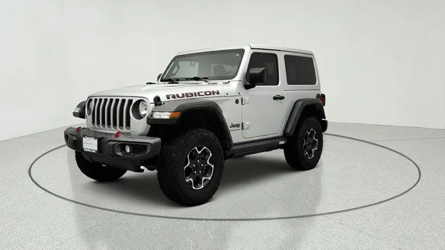 2023 Jeep Wrangler Rubicon 2 Door 4x4 w/ Hard Top, 8-Speed Auto & Leather