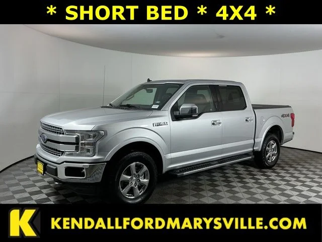 Used 2019 Ingot Silver Metallic Ford Lariat image 1