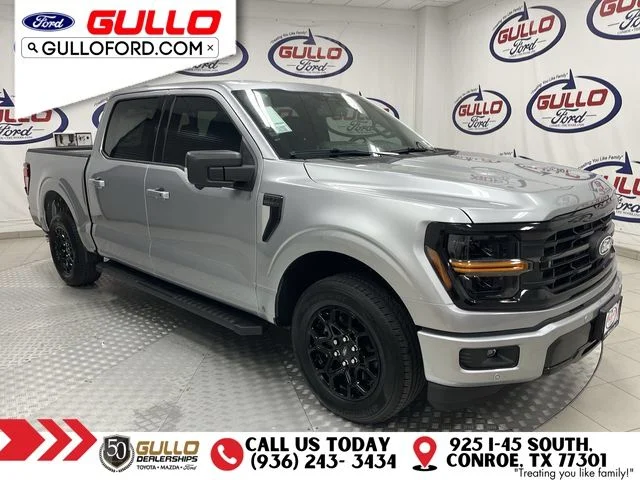 New 2026 Iconic Silver Metallic Ford XLT image 1