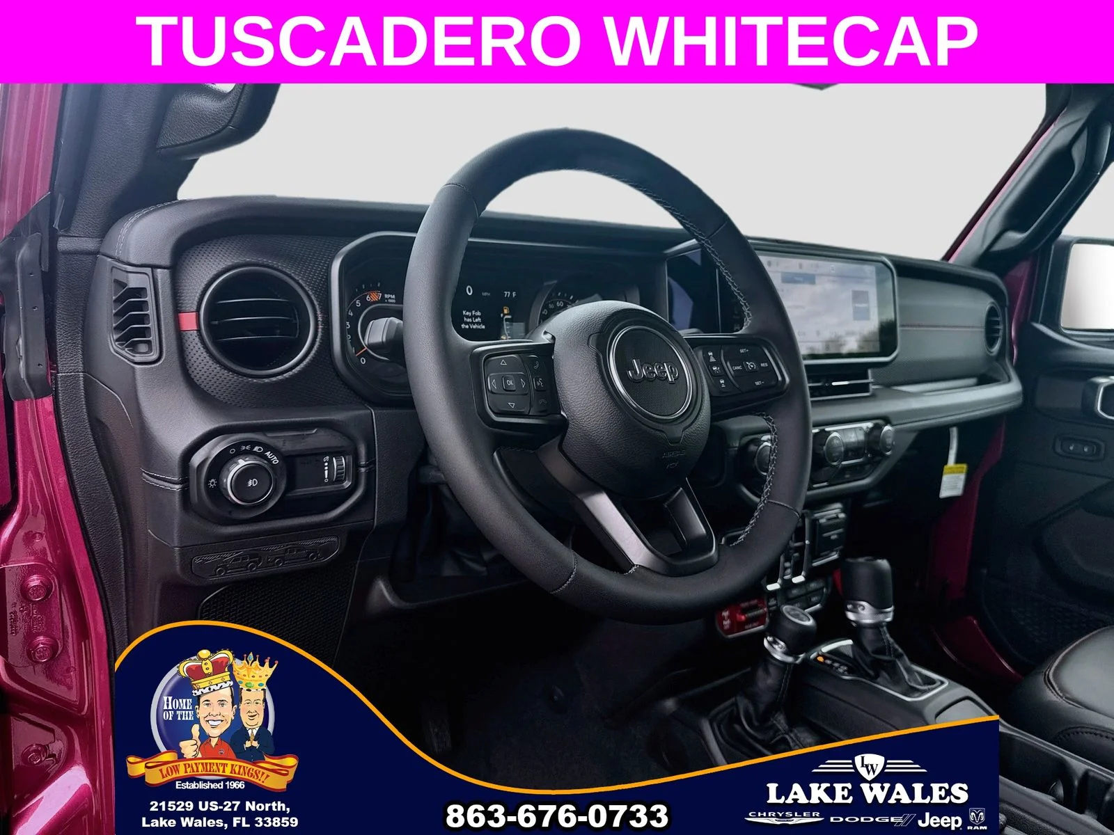 New 2026 Tuscadero Pearl-Coat Exterior Paint Jeep Rubicon image 8