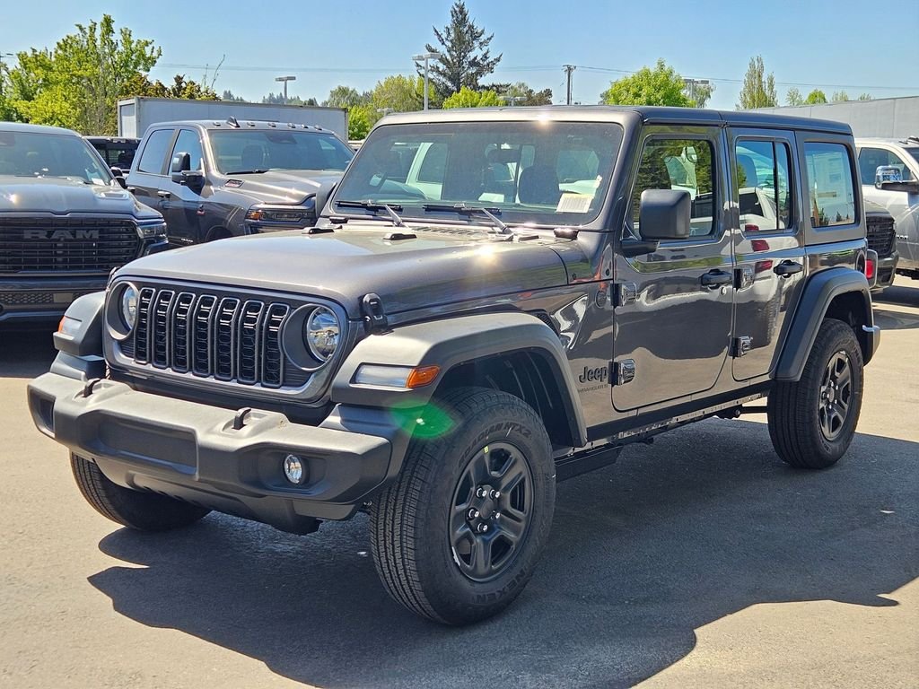 New 2026 Granite Crystal Metallic Clear-Coat Exterior Paint Jeep Sport image 3