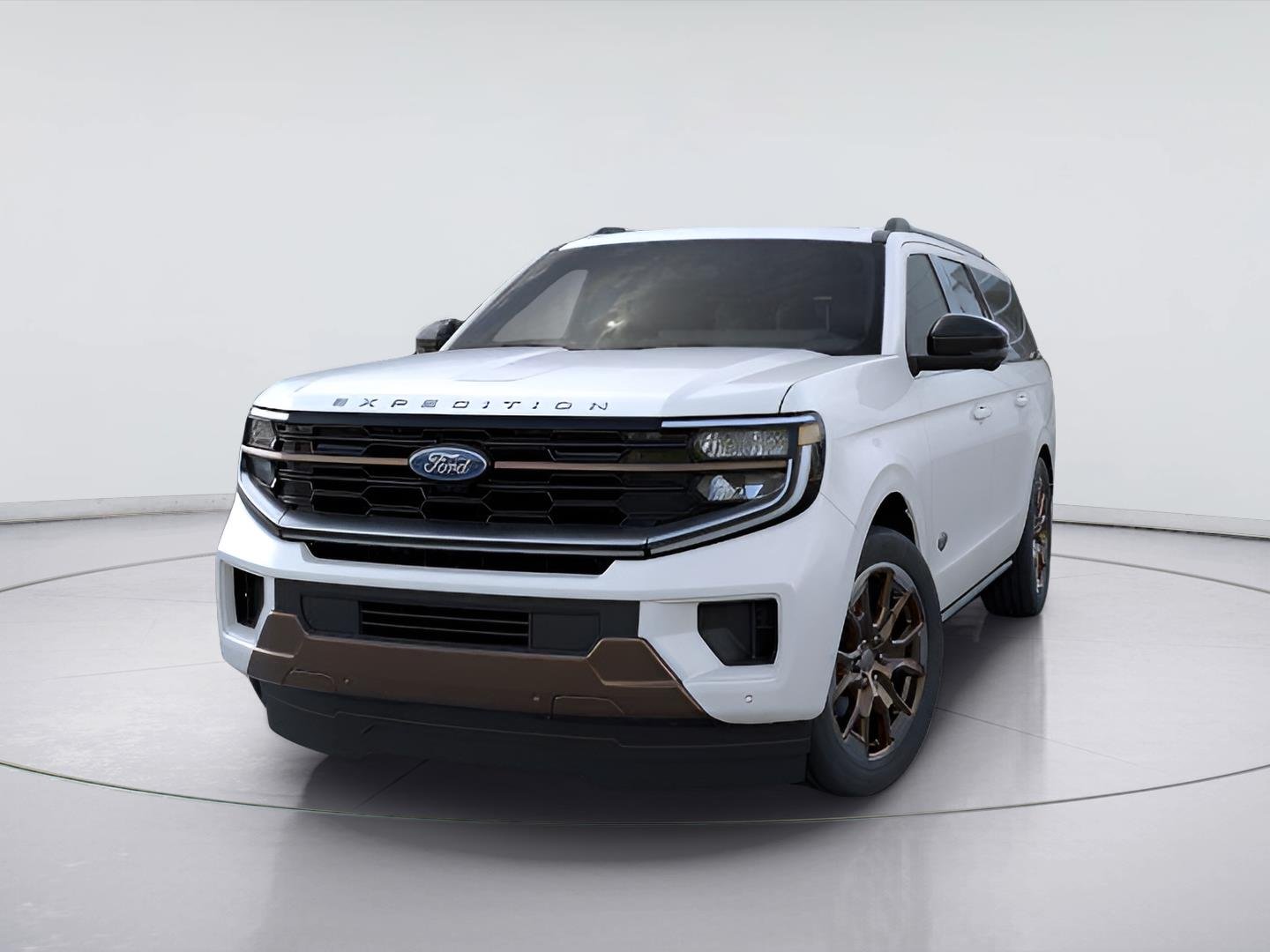 New 2026 Star White Metallic Tri-Coat Ford MAX King Ranch® image 2