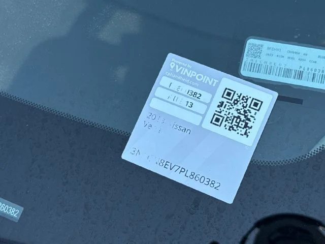 Used 2023 Electric Blue Metallic Nissan SV image 28