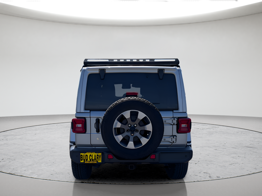 Used 2020 Silver Jeep Unlimited Sahara image 4