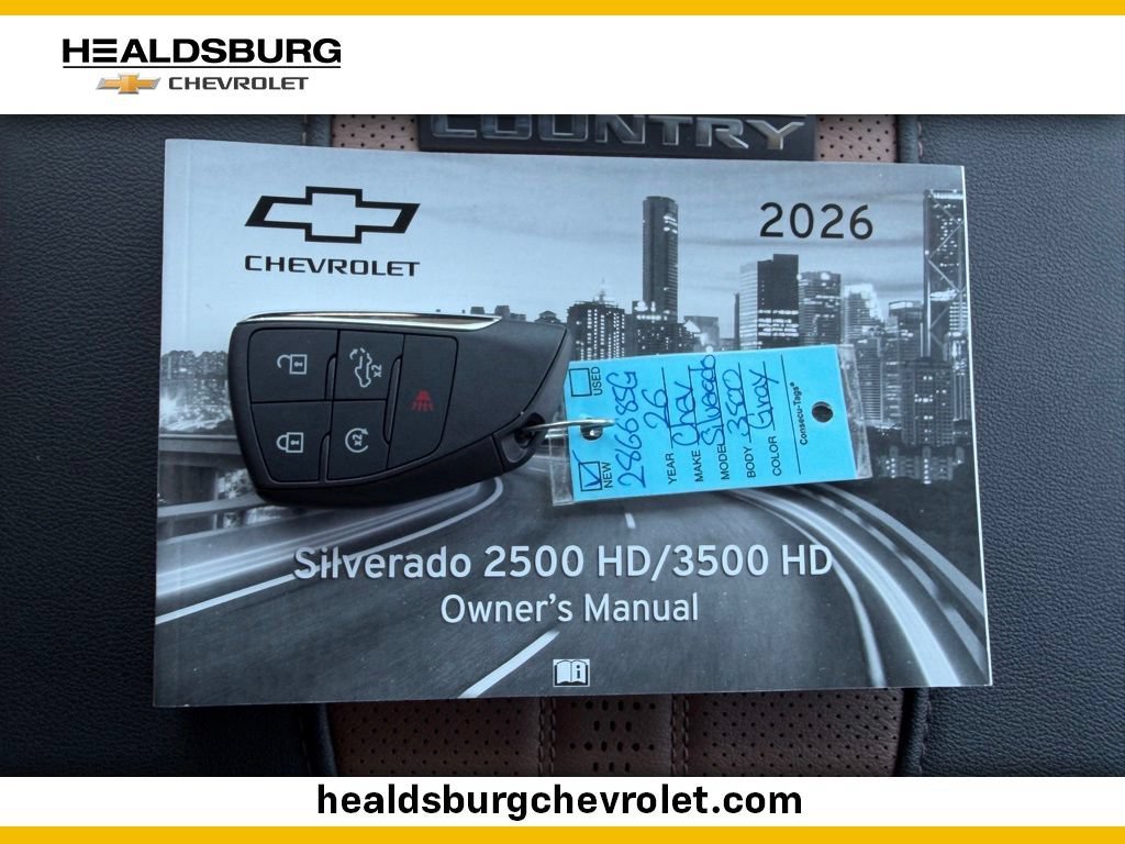 New 2026 Sterling Gray Metallic Chevrolet High Country image 29