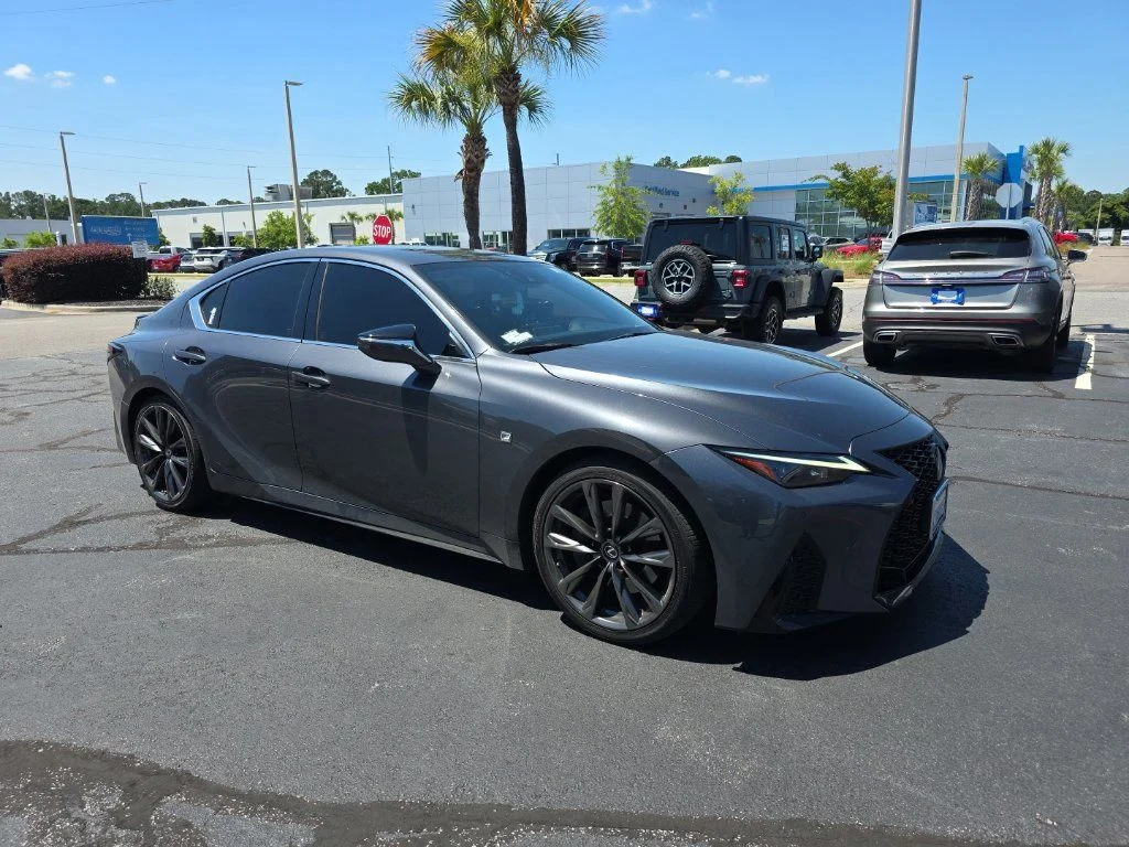 Used 2022 Cloudburst Gray Lexus 350 F SPORT image 1