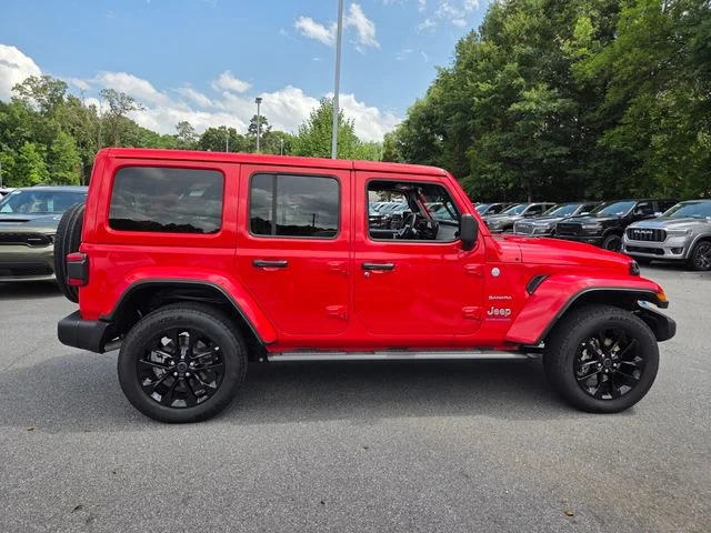 Used 2024 Red Jeep Sahara 4xe image 10
