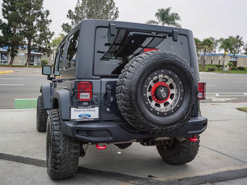 Used 2018 Black Jeep Unlimited Rubicon image 5