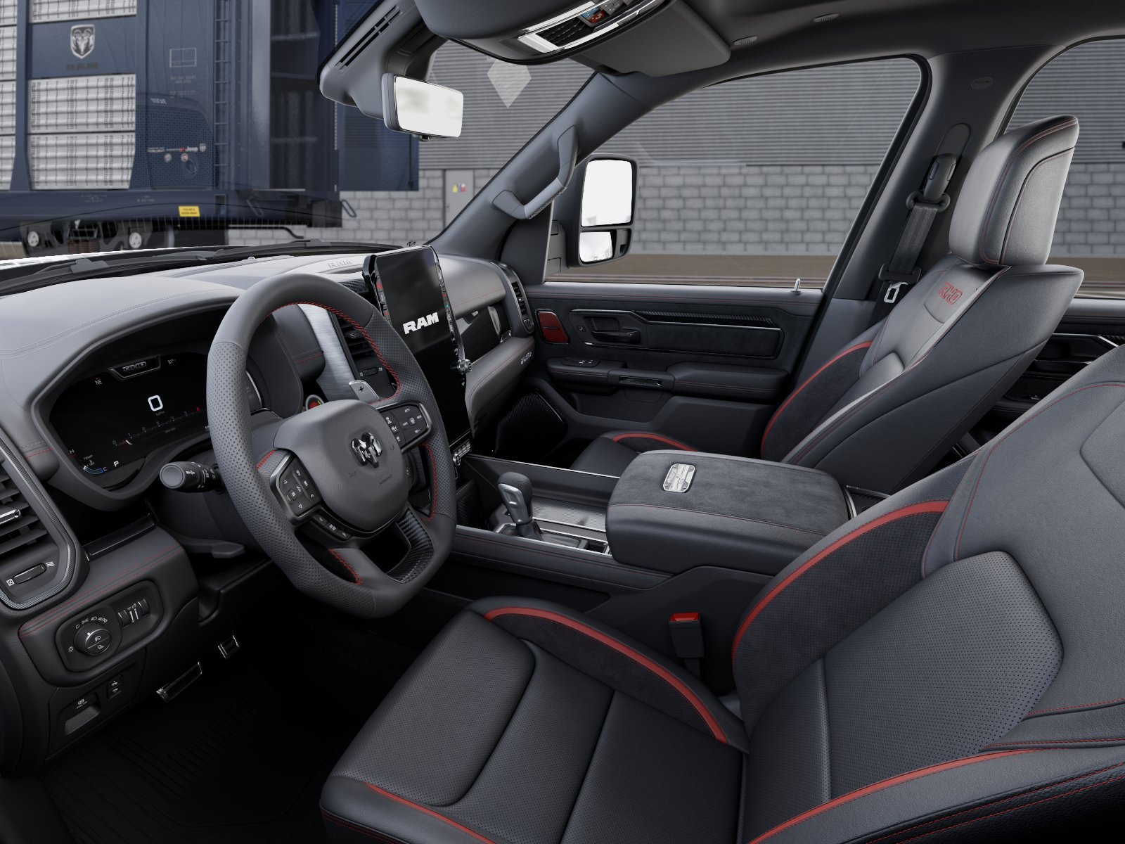 New 2026 Diamond Black Crystal Pearl-Coat Exterior Paint RAM RHO image 22