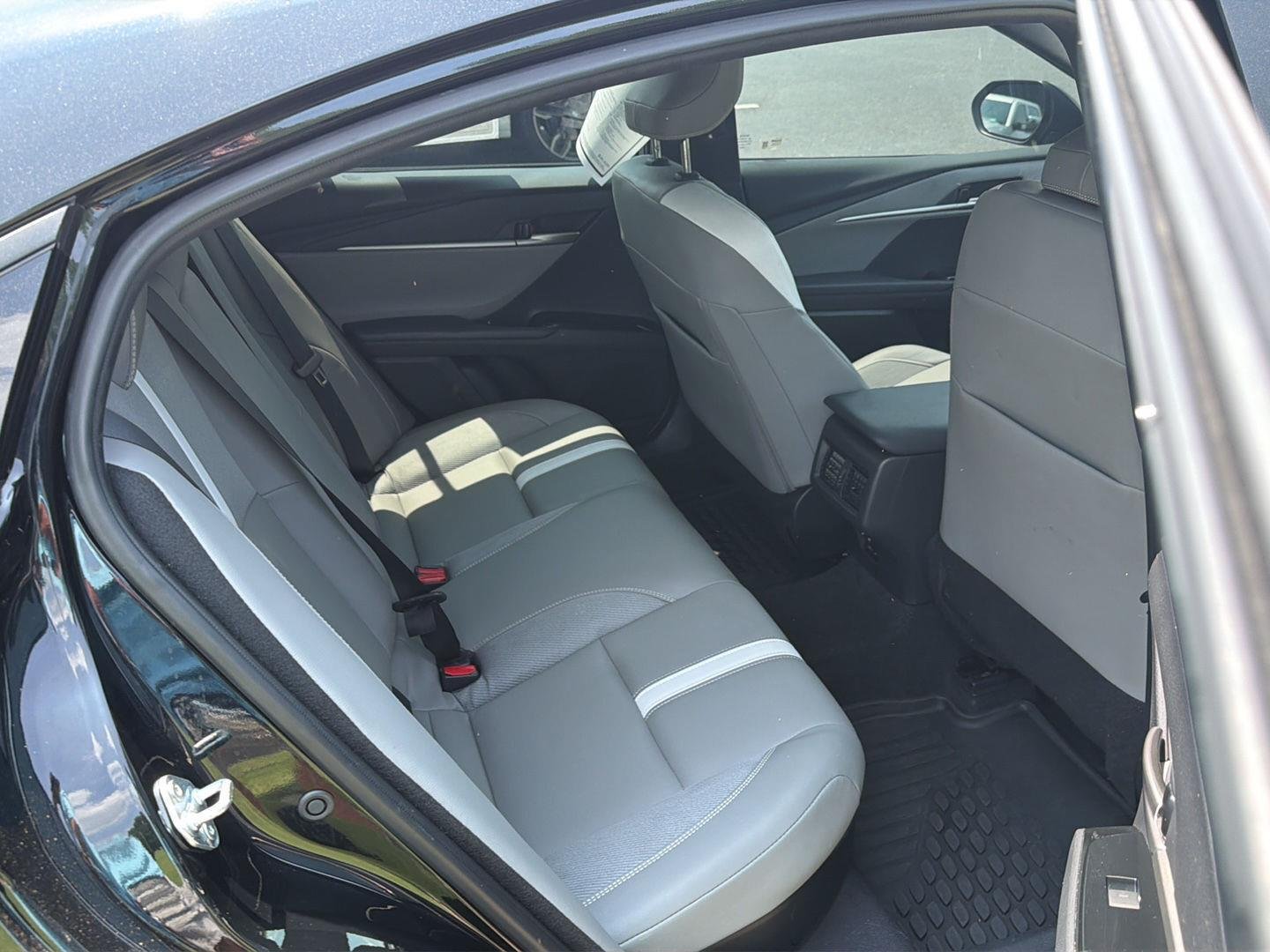 Used 2025 Midnight Black Metallic Toyota SE image 12