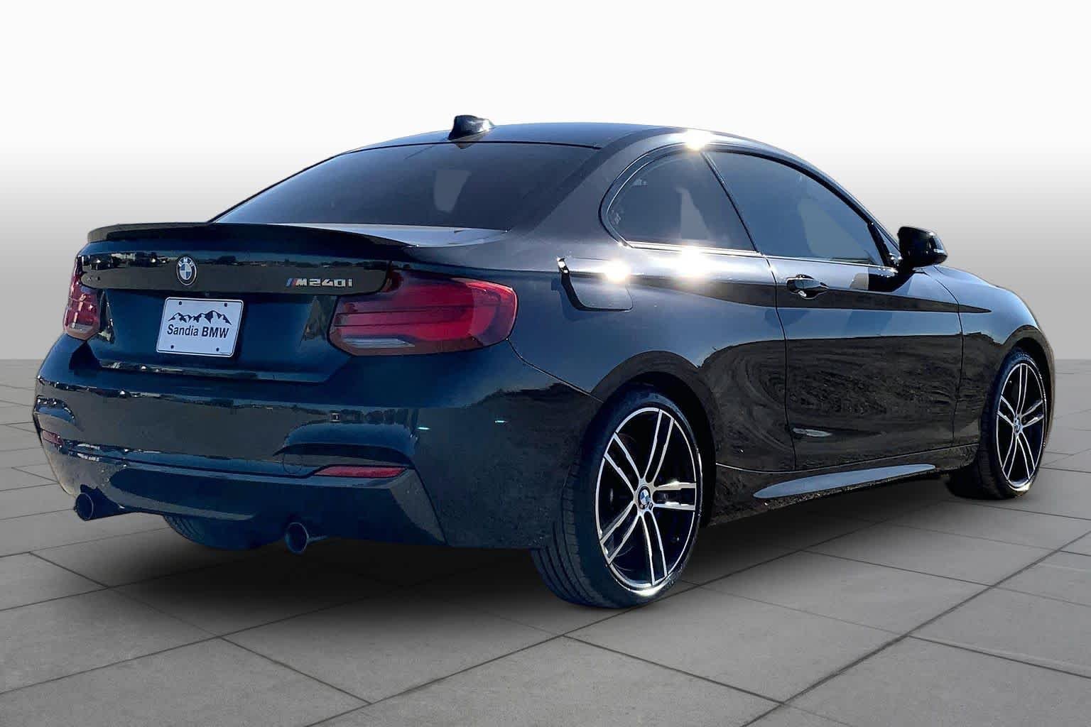 Used 2020 Black Sapphire Metallic BMW M240i xDrive image 12