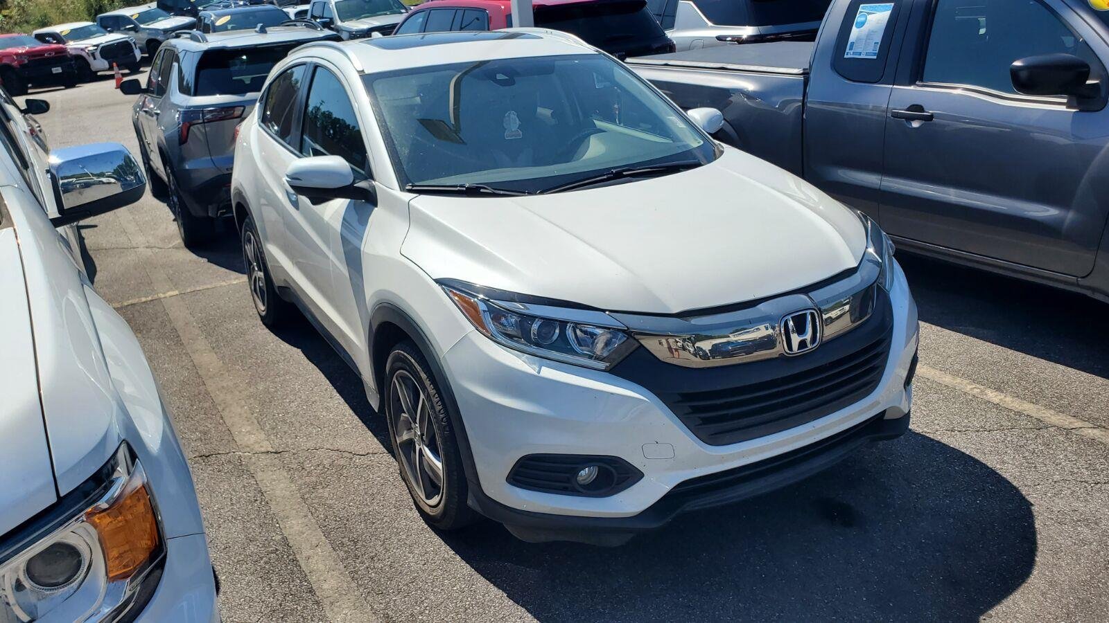 Used 2022 Platinum White Pearl Honda EX-L image 2