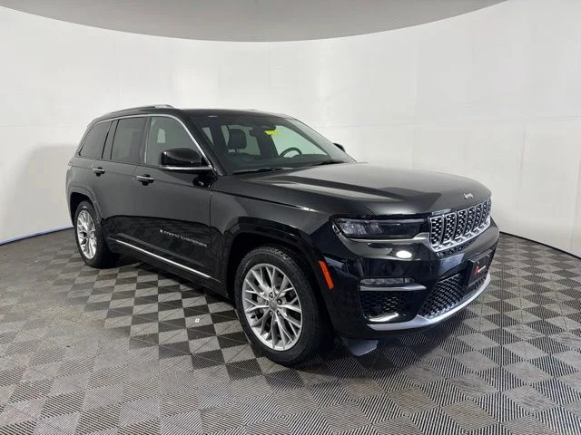 Certified Used 2023 Black Jeep Summit image 1