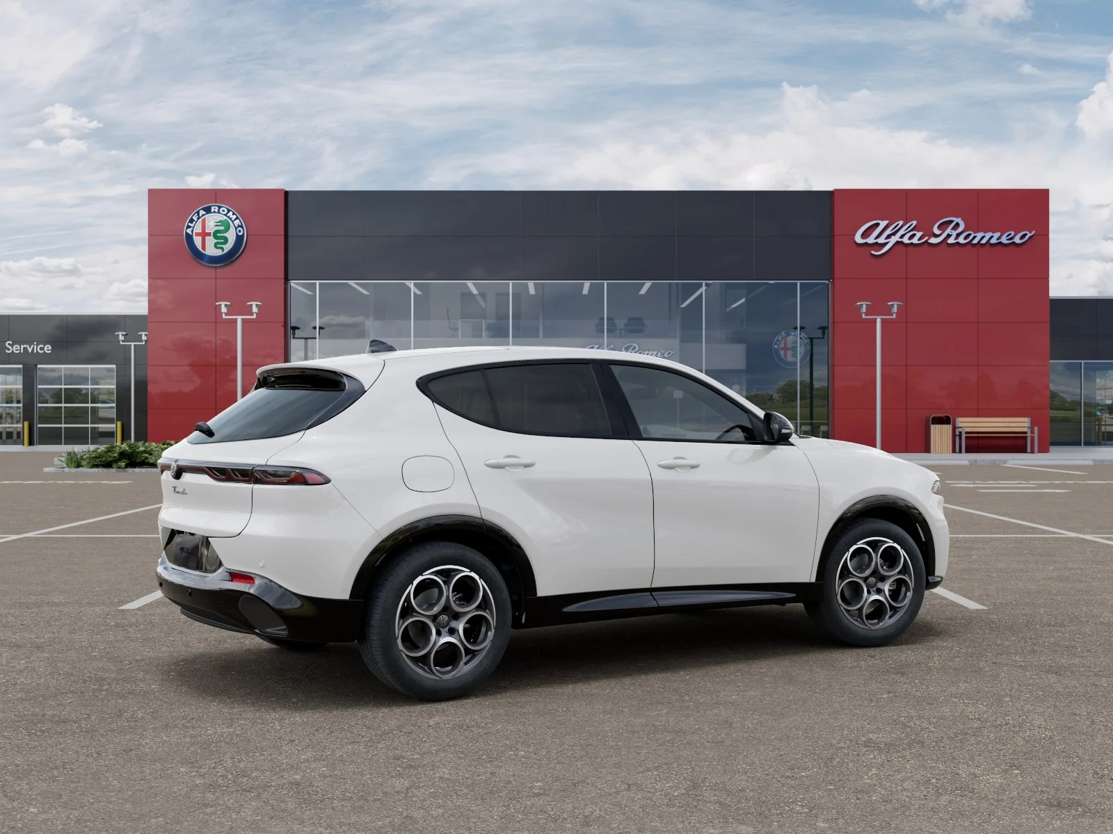 New 2025 Milano White Exterior Paint Alfa Romeo  image 19