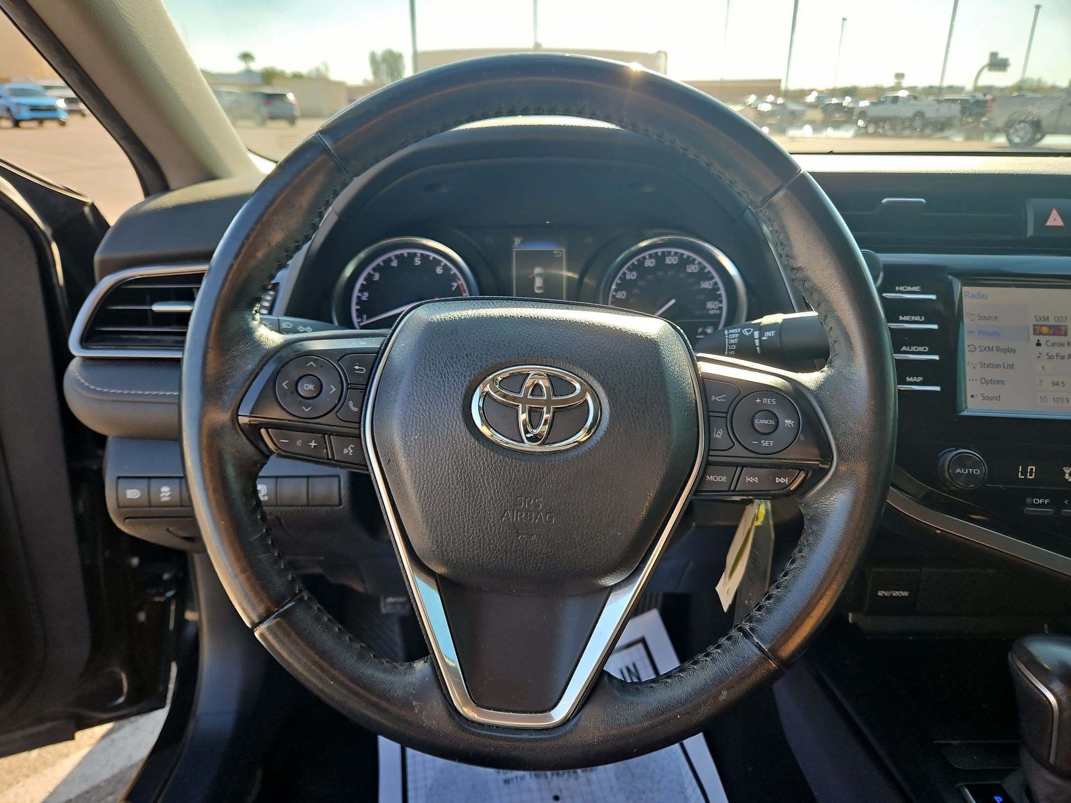 Certified Used 2020 Black Toyota SE image 15